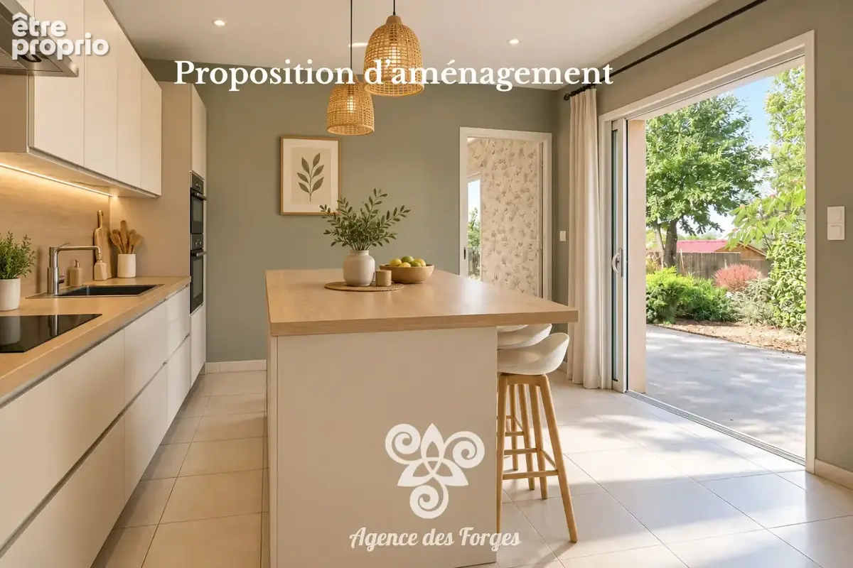 Maison - 3 chambres - 107m² - Beaurepaire - photo 6