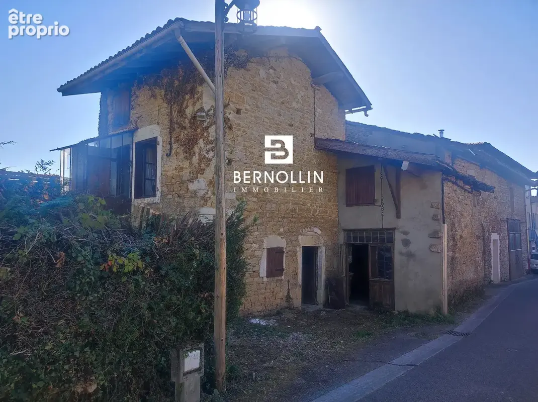 Maison de village mitoyenne à rénover en pierre de 90 m2 avec terrain à Cuisiat - photo 10