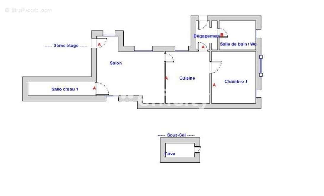 Appartement à PARIS-9E