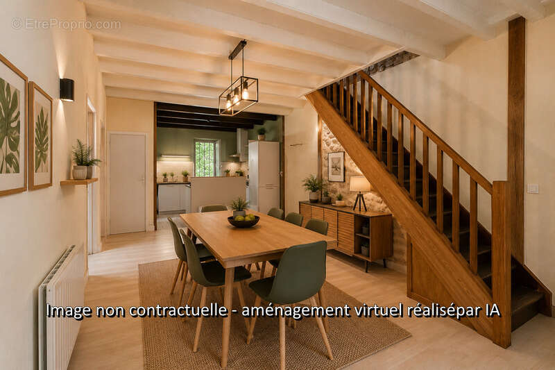 Maison de village 4 pièces avec cour intérieure et jardin - VARAIGNES (24) - photo 6