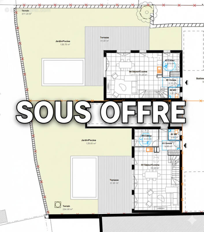 Terrain à SAINT-GEORGES-D&#039;ORQUES