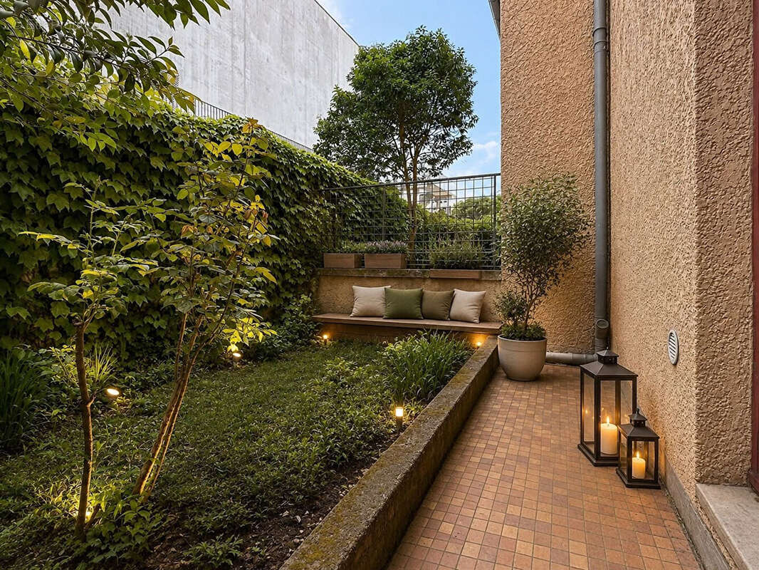 Patte d'oie - Barrière de Lombez  appartement T2 + jardin + parking - photo 2