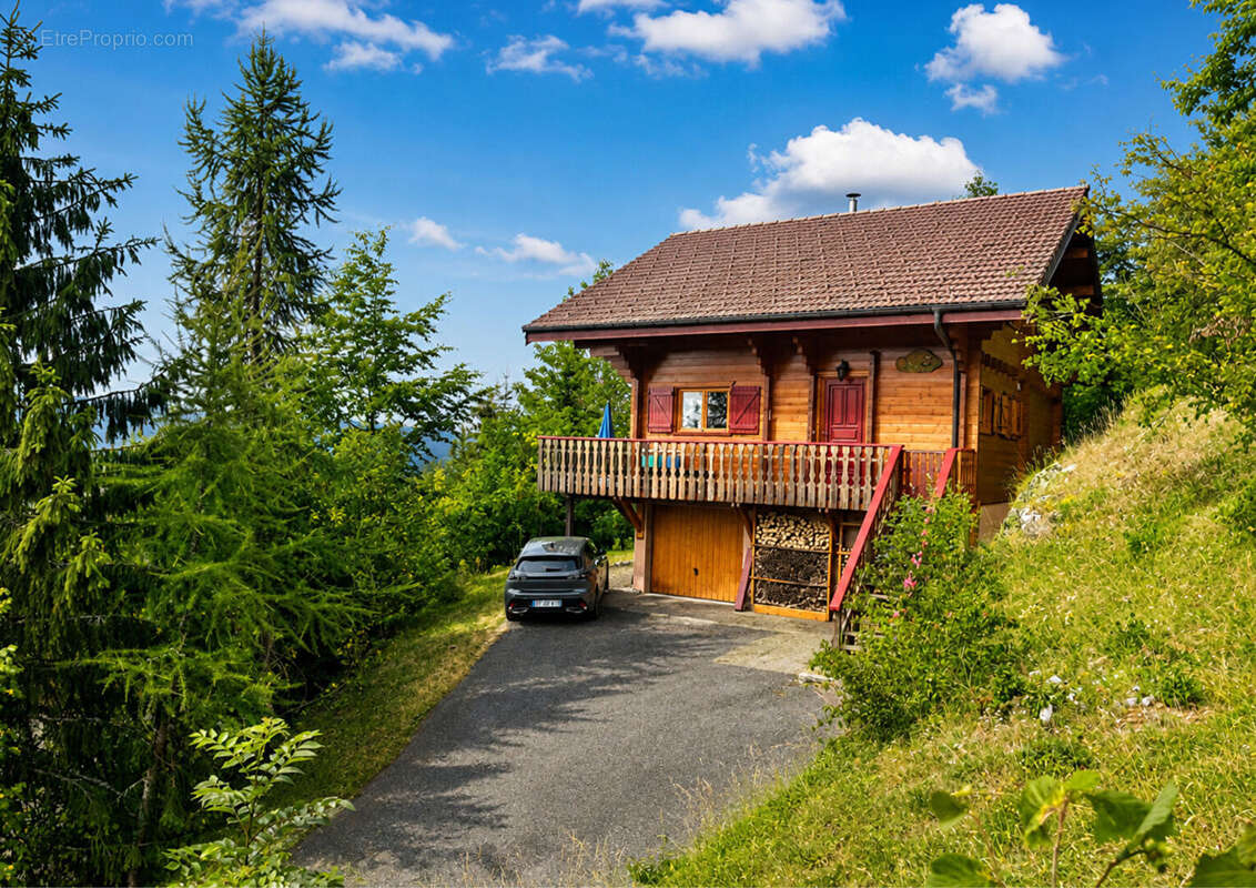 Chalet madriers avec vue - photo 2