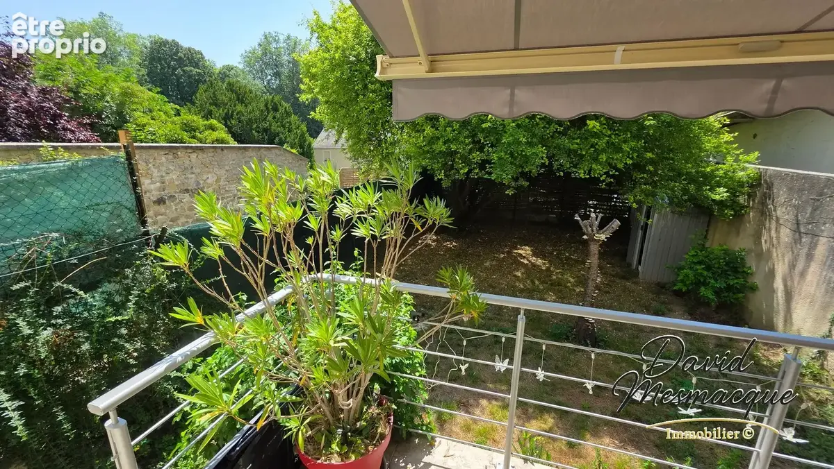 T2 de 37 m2 en rez-de-jardin - cour boisée, terrasse et cave à Meulan centre - photo 4