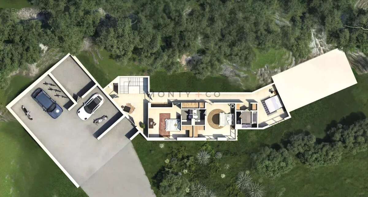 Vente villa 5 chambres vue mer dans un domaine privé a Grimaud - photo 7