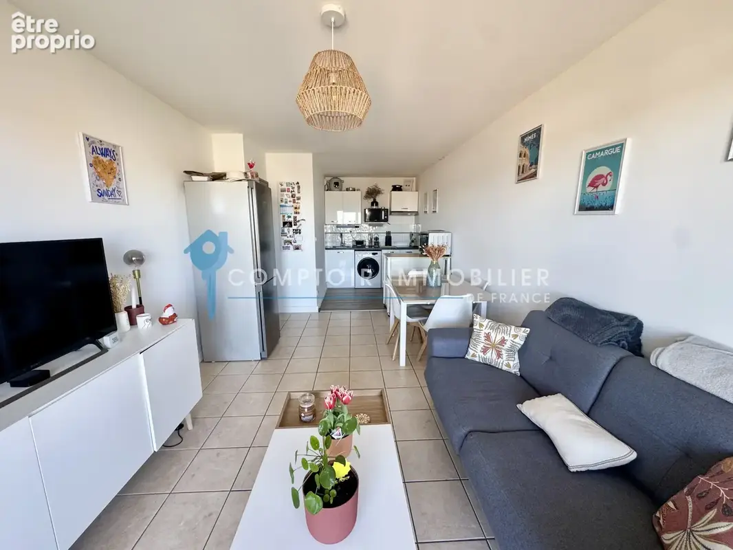 Quartier 7 collines, Appartement de 39,77m2 , 1 chambre, climatisation, parking privatif et terrasse de13 m2 - photo 4