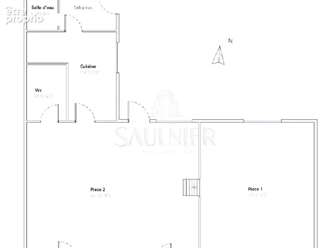 A monts, immeuble mixte avec local commercial + 3 logements - photo 6