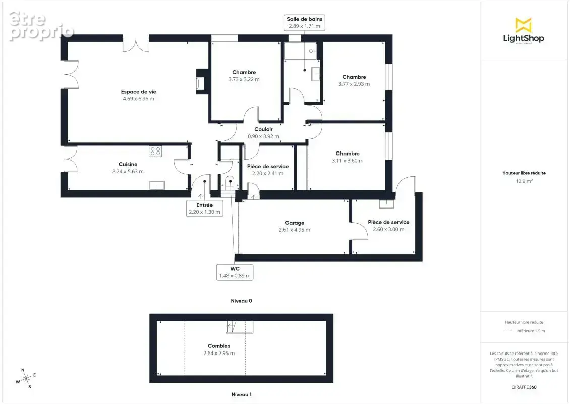 Maison 4 pièces plain-pied 106 m² avec grand jardin et garage – Rue Les Genêts, Le Pian-Médoc - photo 19