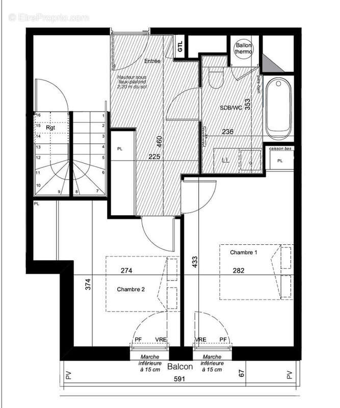 Appartement à TOULOUSE