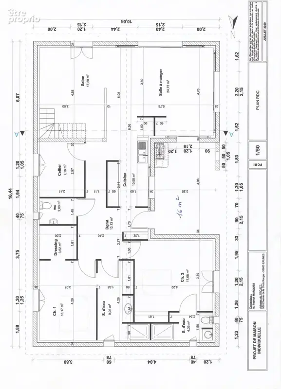 Appartement T3 de 65 m2 - photo 6