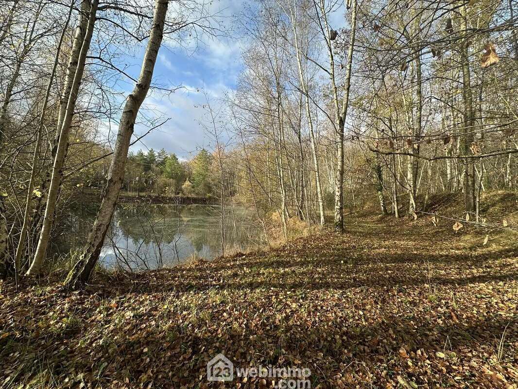 Niché au c½ur d?un écrin de verdure - Terrain à ETOUVELLES