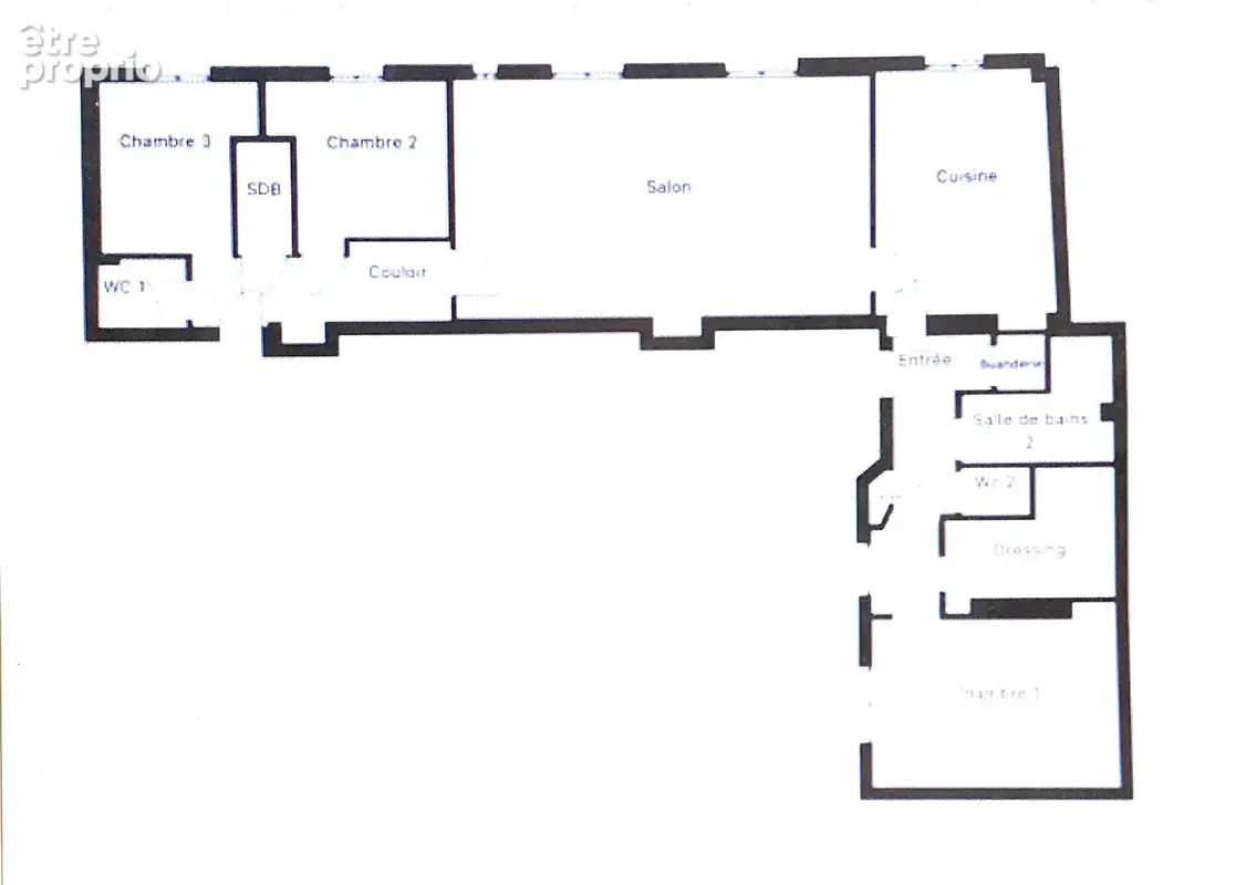 Paris 07, appt 4 P 98 m2 - photo 2