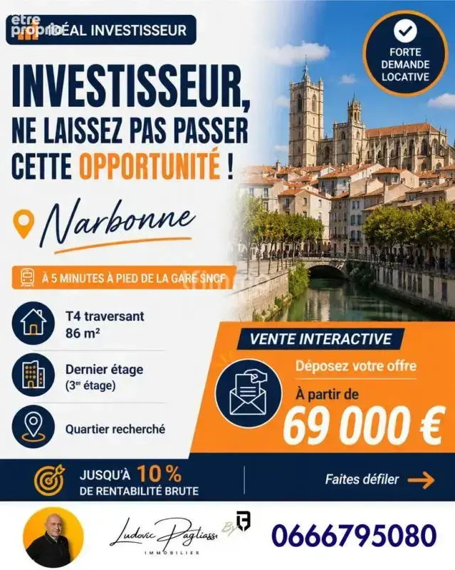 Appartement à NARBONNE
