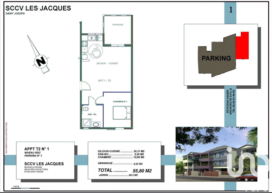 Photo 8 - Appartement à SAINT-JOSEPH