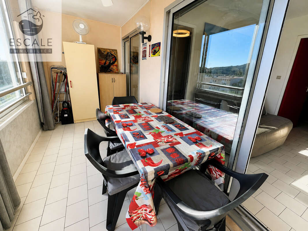Vente studio cabine vue degagee quartier les quilles a sete - photo 7