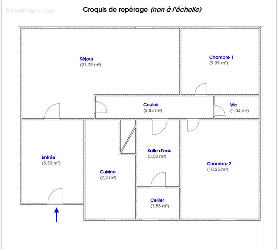 Appartement à SAINT-BRICE-SOUS-FORET