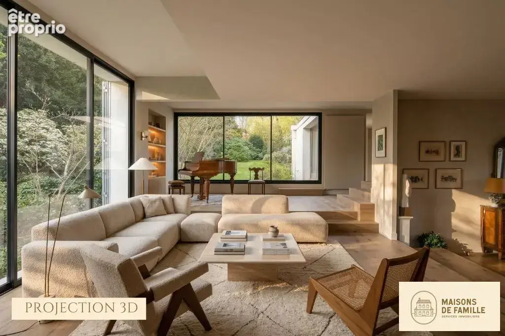 Zaha - Maison d'architecte à vendre au Hameau de la Jonchère à Rueil-Malmaison - photo 6