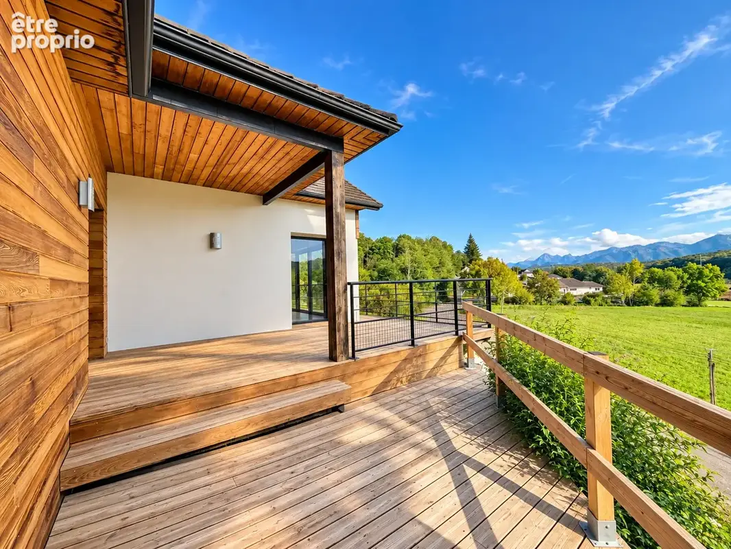 Maison contemporaine de plain-pied avec un immense panorama sur les Pyrénées - photo 3