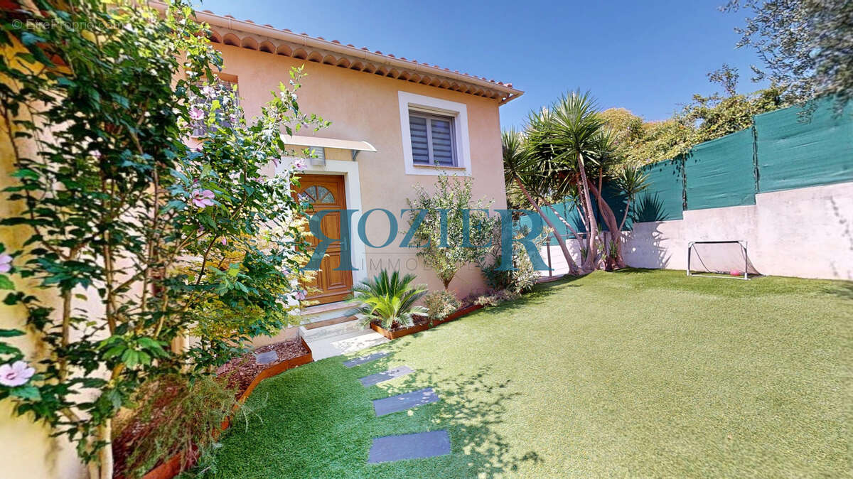 MOUGINS   Maison jumelée provençale avec piscine   4 chambres - photo 2