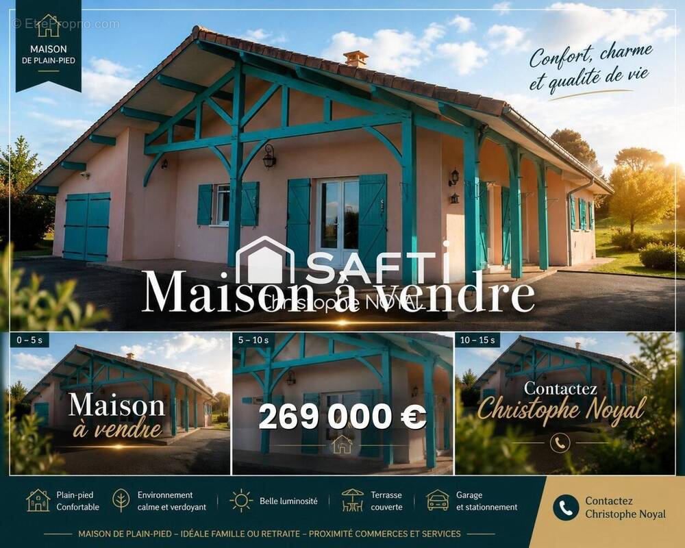Photo 1 - Maison à CASTELNAU-CHALOSSE