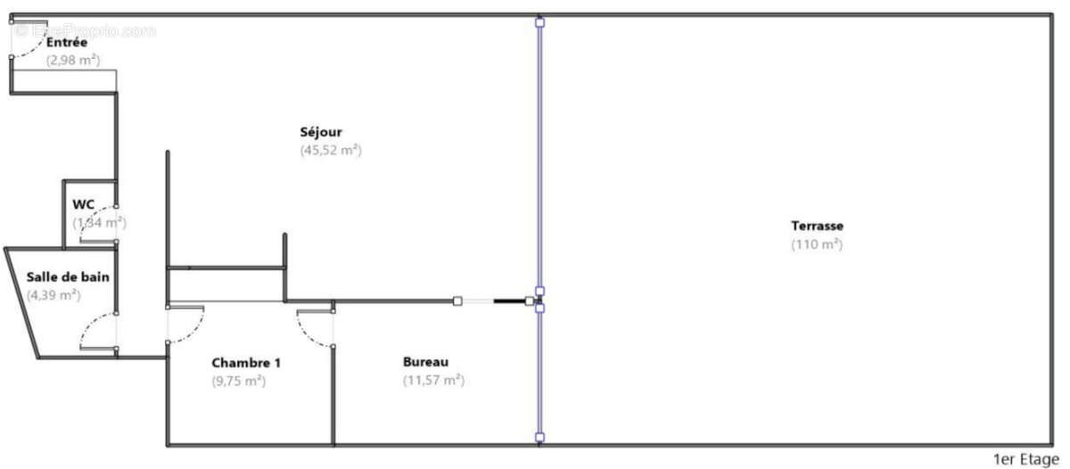 Appartement à PARIS-14E