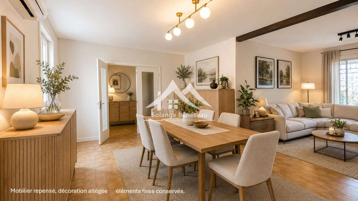 Maison familiale avec piscine et grand terrain arboré   Saint-Martin-Curton - photo 2