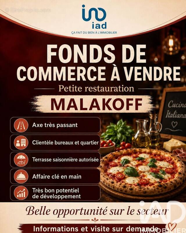 Photo 1 - Commerce à MALAKOFF