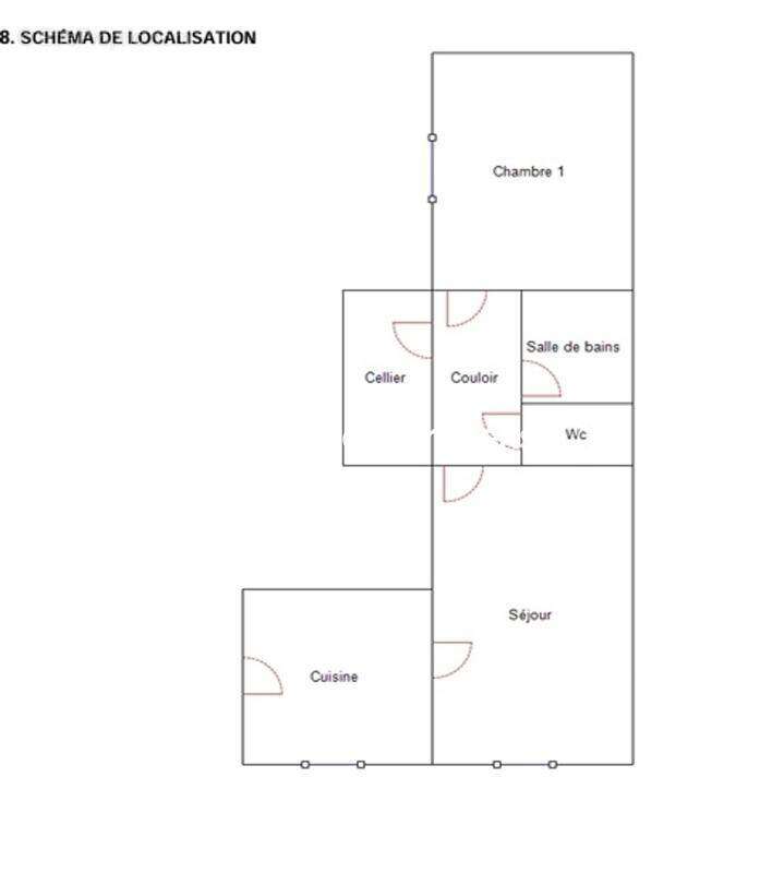 Appartement à BOURBONNE-LES-BAINS