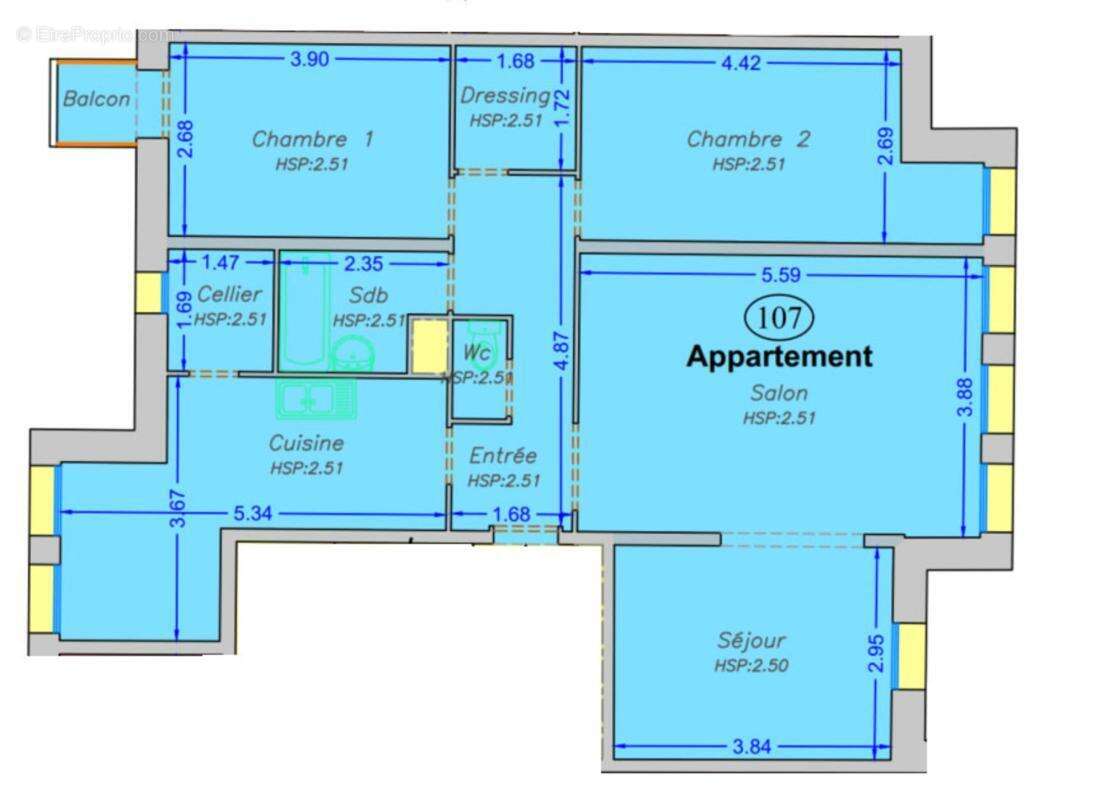 Appartement à REIMS