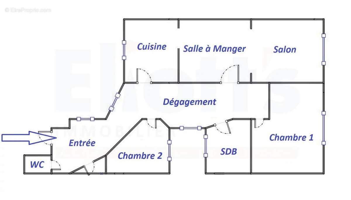 Appartement à PARIS-4E