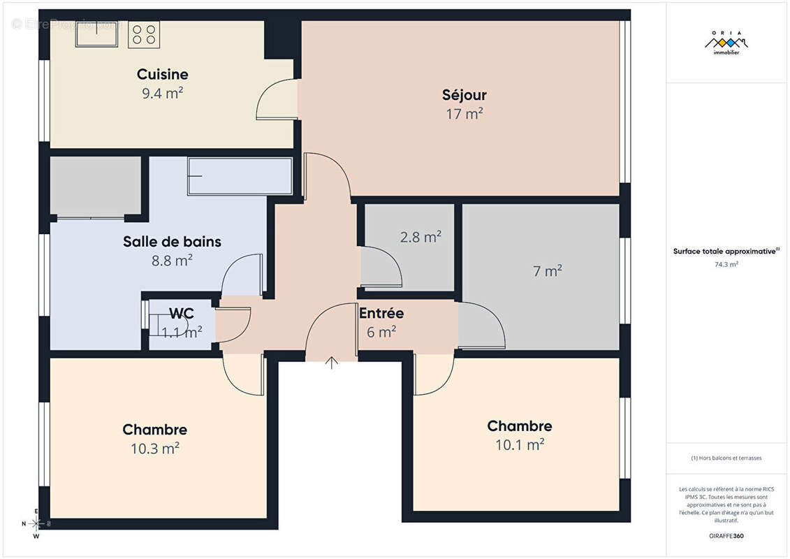 Appartement à LAXOU