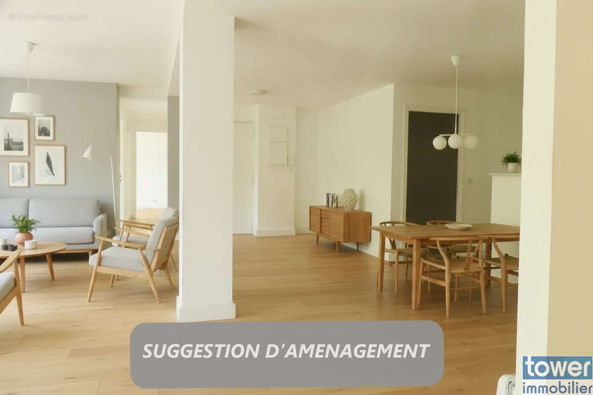 Appartement F5   4 chambres   Coeur de ville avec ascenseur - photo 7