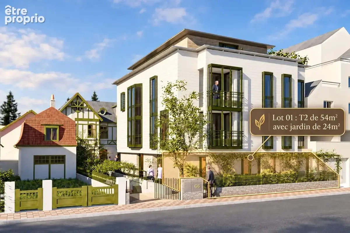 Appartement 2 pièces 54 m² · au Touquet-Paris-Plage · 54 m² · 496 000 €