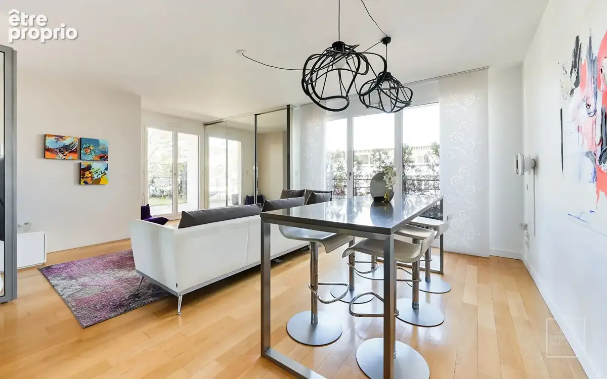 Lyon 6, duplex, dernier etage, climatisé, 116m² , terrasse 96m² - photo 4