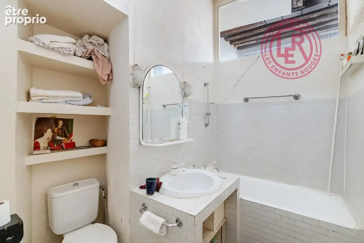 Paris 3ème - 2 Pièces de charme - 3,4m de hauteur sous plafond - photo 5