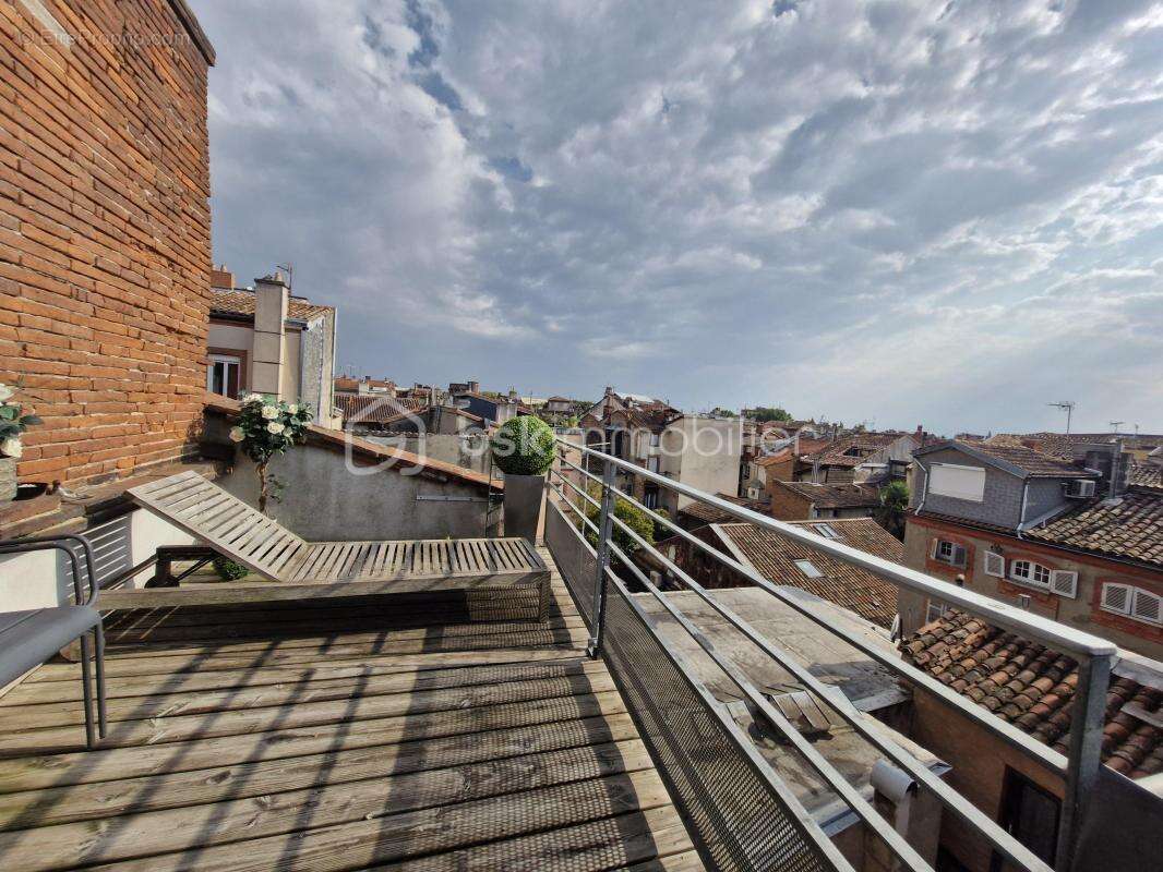 Appartement d'exeption,4e et dernier étage, calme, climatisé, terrasse de 11 m2, vue sur les toits, au cœur des Carmes - photo 6
