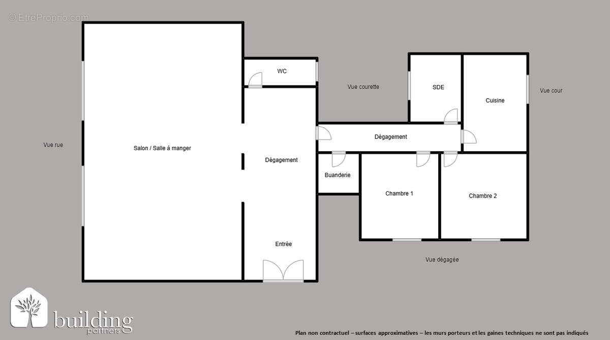 Appartement à COURBEVOIE