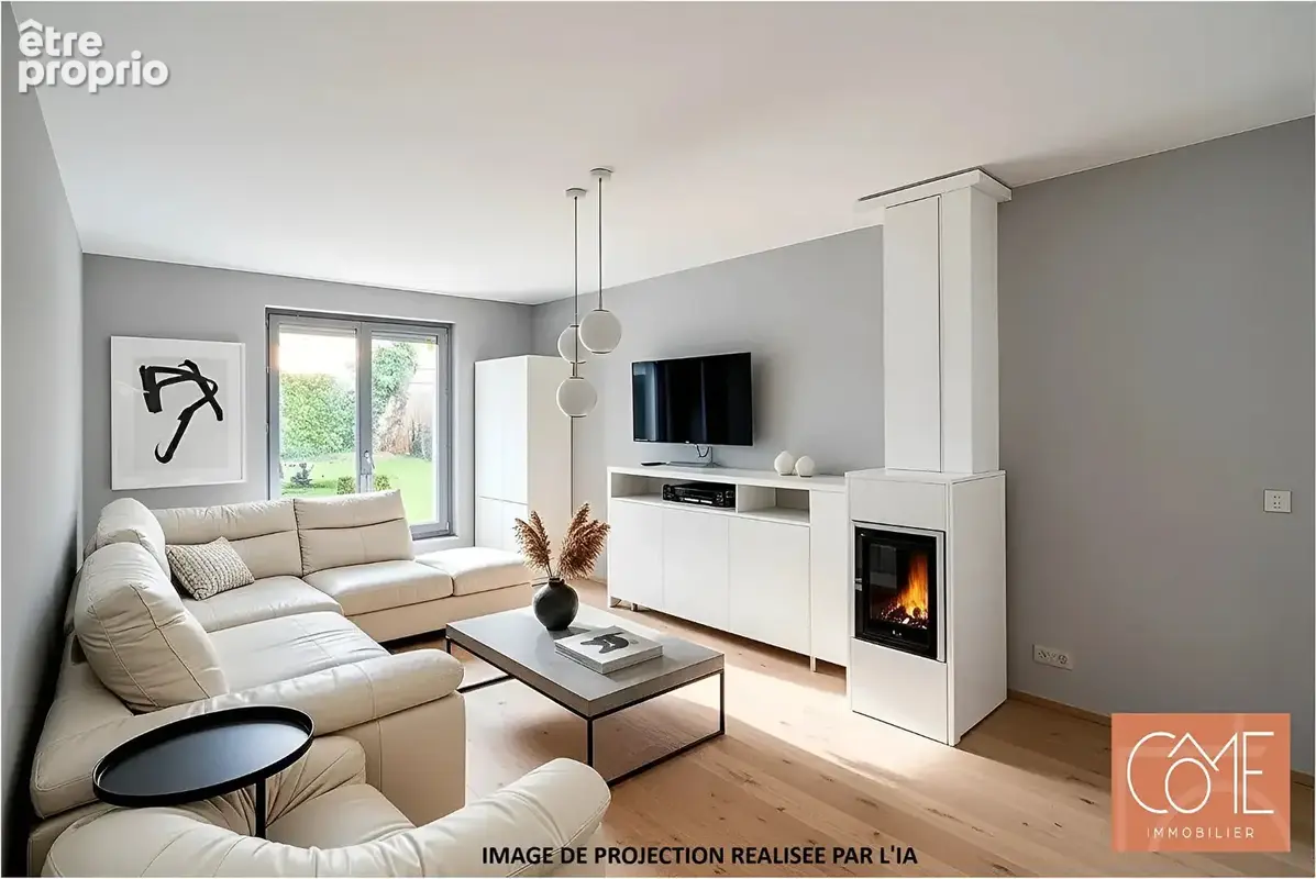À vendre - 35700 rennes - patton gayeulles - garage / terrasse - 4 chambres - 93,5 m² habitables - (149,9 m² au sol) terrain de  - photo 2