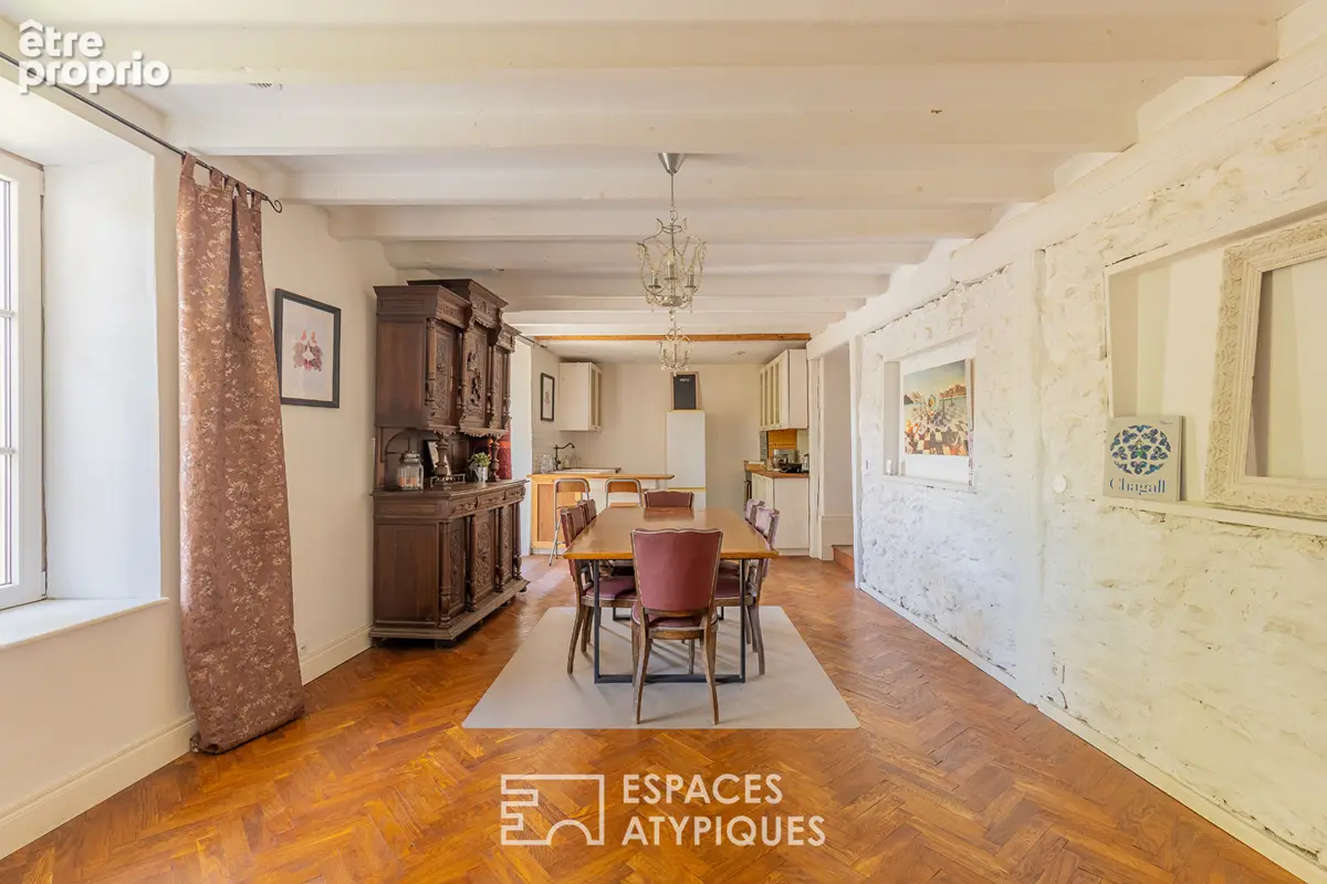 Maison de village bicentenaire à la rénovation écoresponsable - photo 5