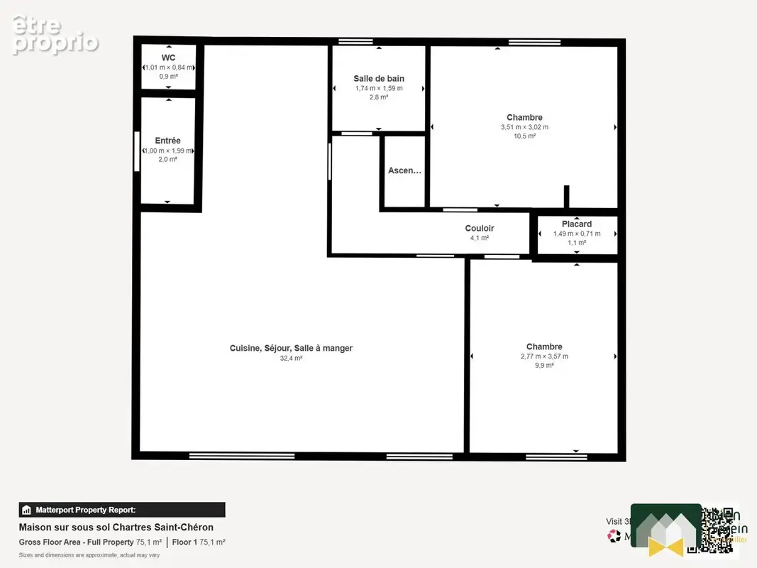 Maison 4 pièces 73 m² à vendre à Chartres (28000) - photo 9