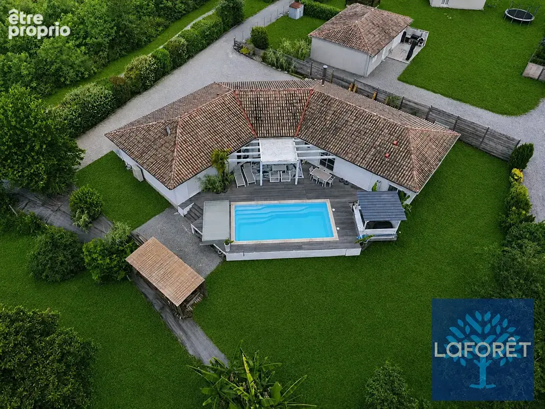 Maison contemporaine environ 195m² avec piscine au coeur de la nature -10 min de Dax - photo 15