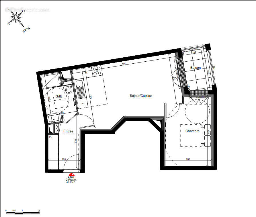 Appartement 2p - clamart - photo 2
