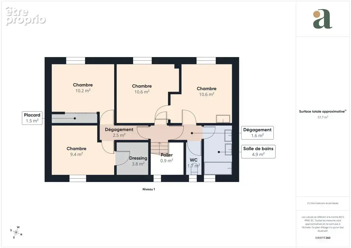 Maison familiale T7 de 128 m² sur parcelle de 1 620 m² avec piscine - Saint-Chamas (13250) - photo 17