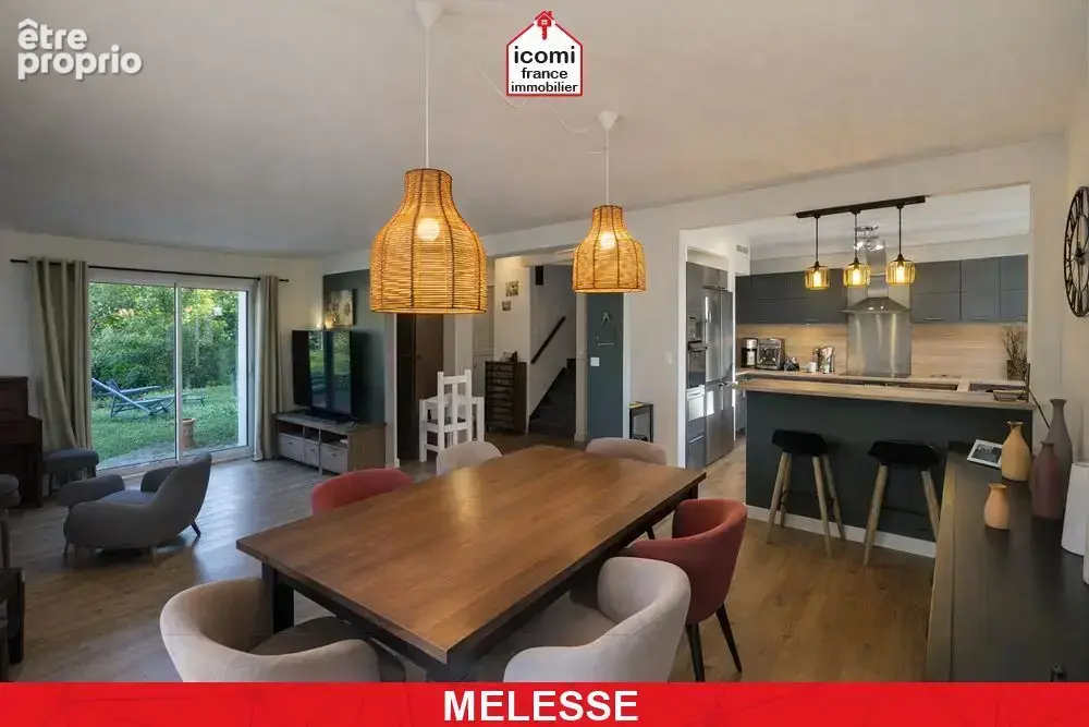 Ille-et-vilaine - melesse (35520) - a vendre - maison contemporaine t6 de 200mc avec 4/5 chambres et espace de vie en rez de jar - photo 5