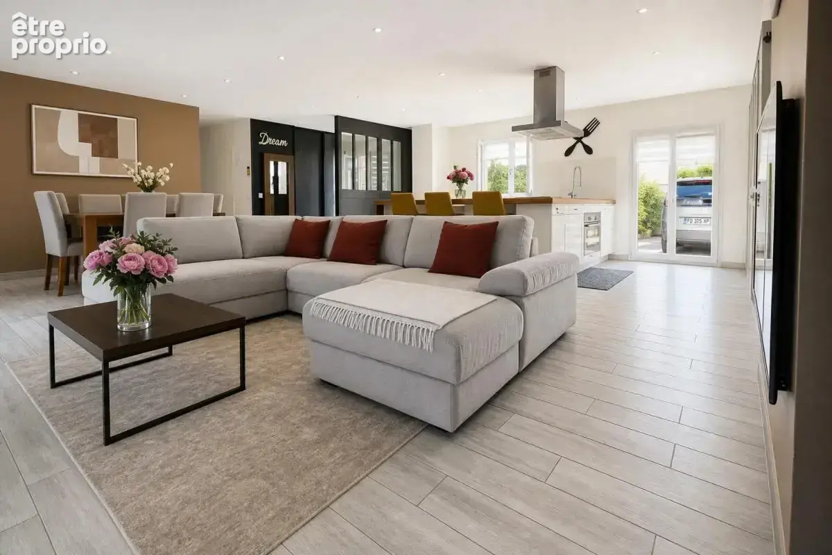 Maison moderne PLAIN PIED de 5 pièces de 110 m² à Crouy-en-Thelle (60) - photo 2