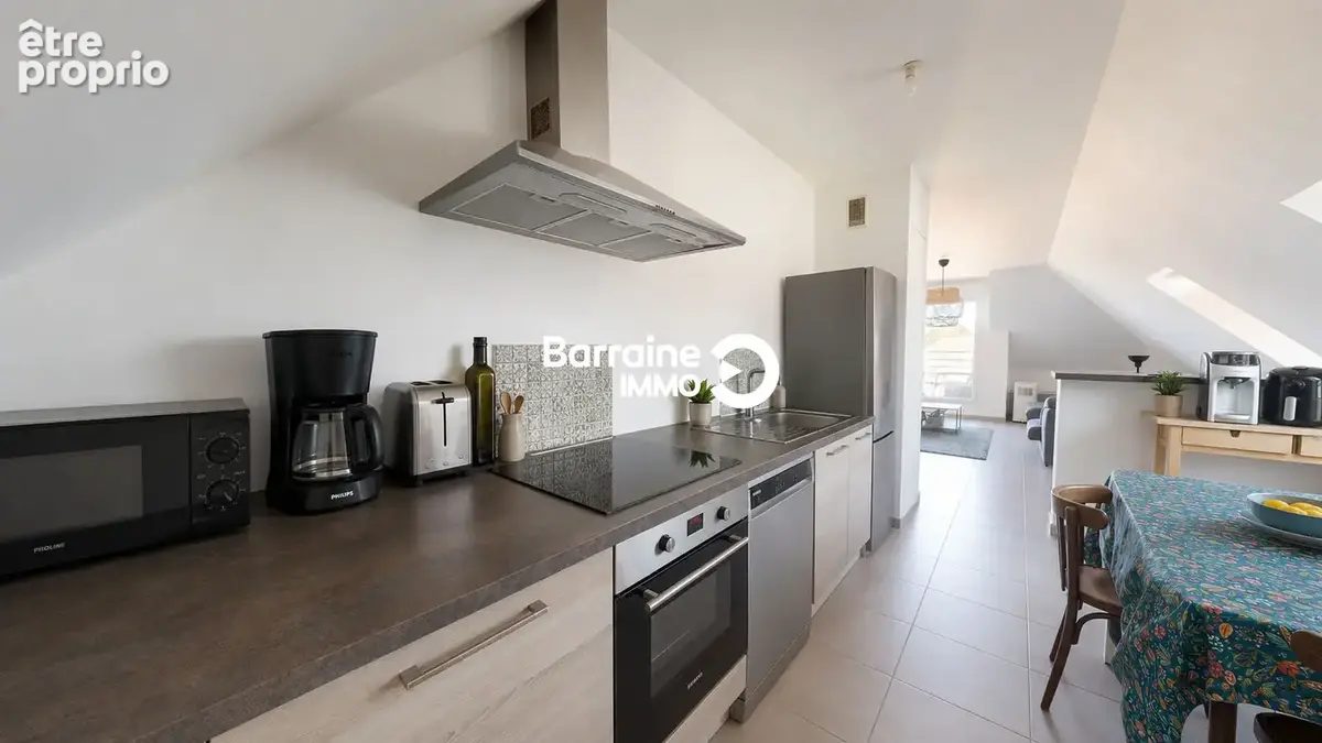 Appartement d'Exception à Lanester avec Vue Mer - Garage et place de parking-Exclusivité Barraine Immo -Dernier Étage, Lumineux  - photo 13