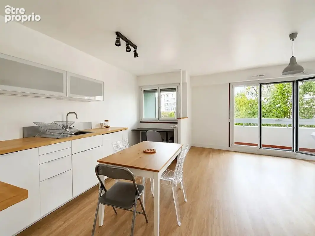Appartement Paris 1 pièce(s) 34.13 m2 - photo 2