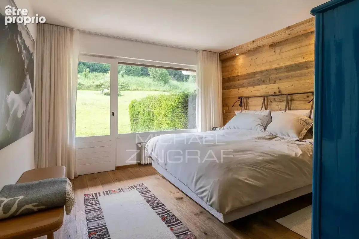 Appartement Rez-de-Jardin "coup de coeur" - 3 pièces - Cheminée - Rénové - Megève - photo 5