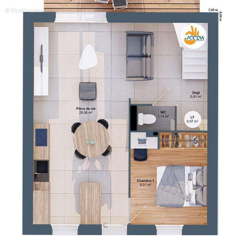 Maison à LA CROIX-EN-TOURAINE