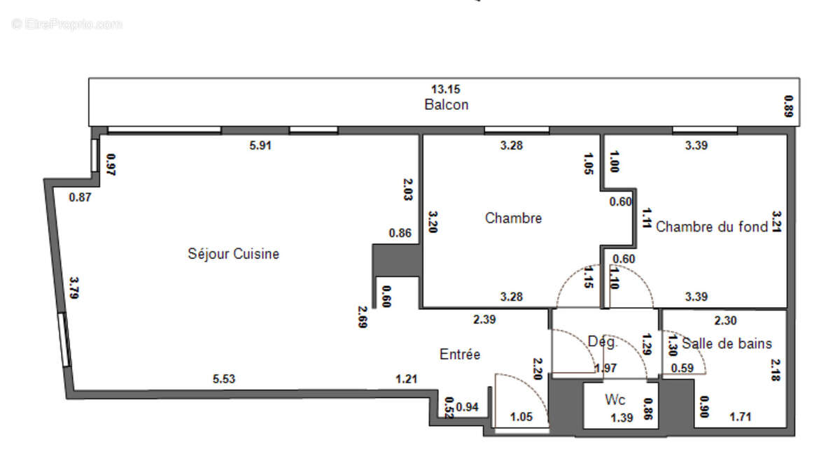 Appartement à CLICHY